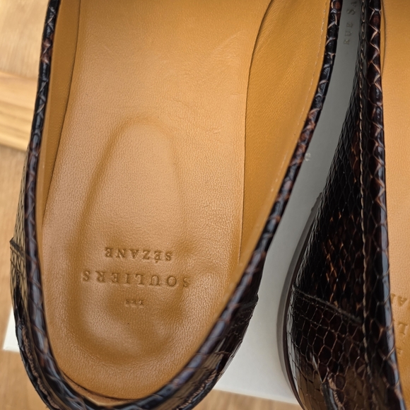 Sezane André Python Loafers - Picture 5 of 16